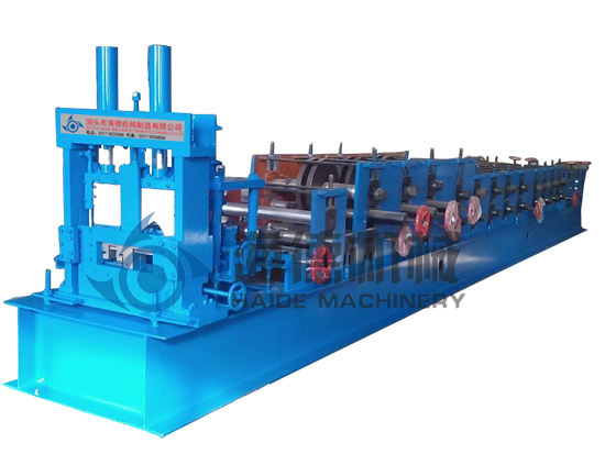 無極剪切沖孔C型鋼機